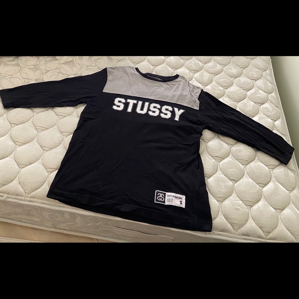 Stussy shirt, size men’s small baseball tee